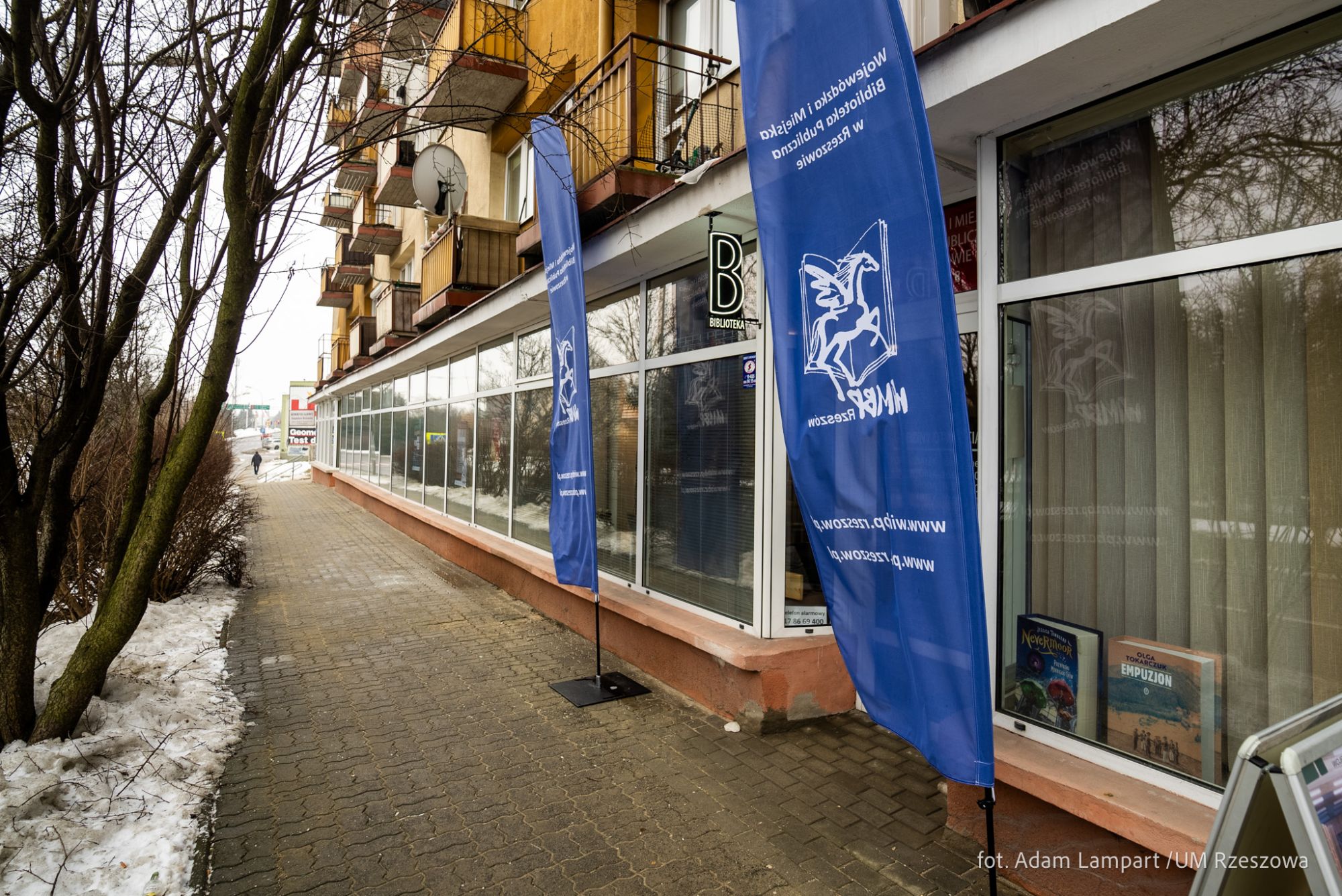 zdjęcia z otwarcia wyremontowanej Wojew&oacute;dzkiej i Miejskiej Biblioteki Publicznej przy ulicy Okulickiego w Rzeszowie, fot. Adam Lampart, Urząd Miasta Rzeszowa